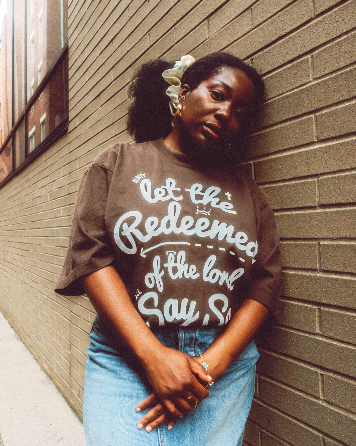 REDEEMED - UNISEX OVERSIZE T-SHIRT