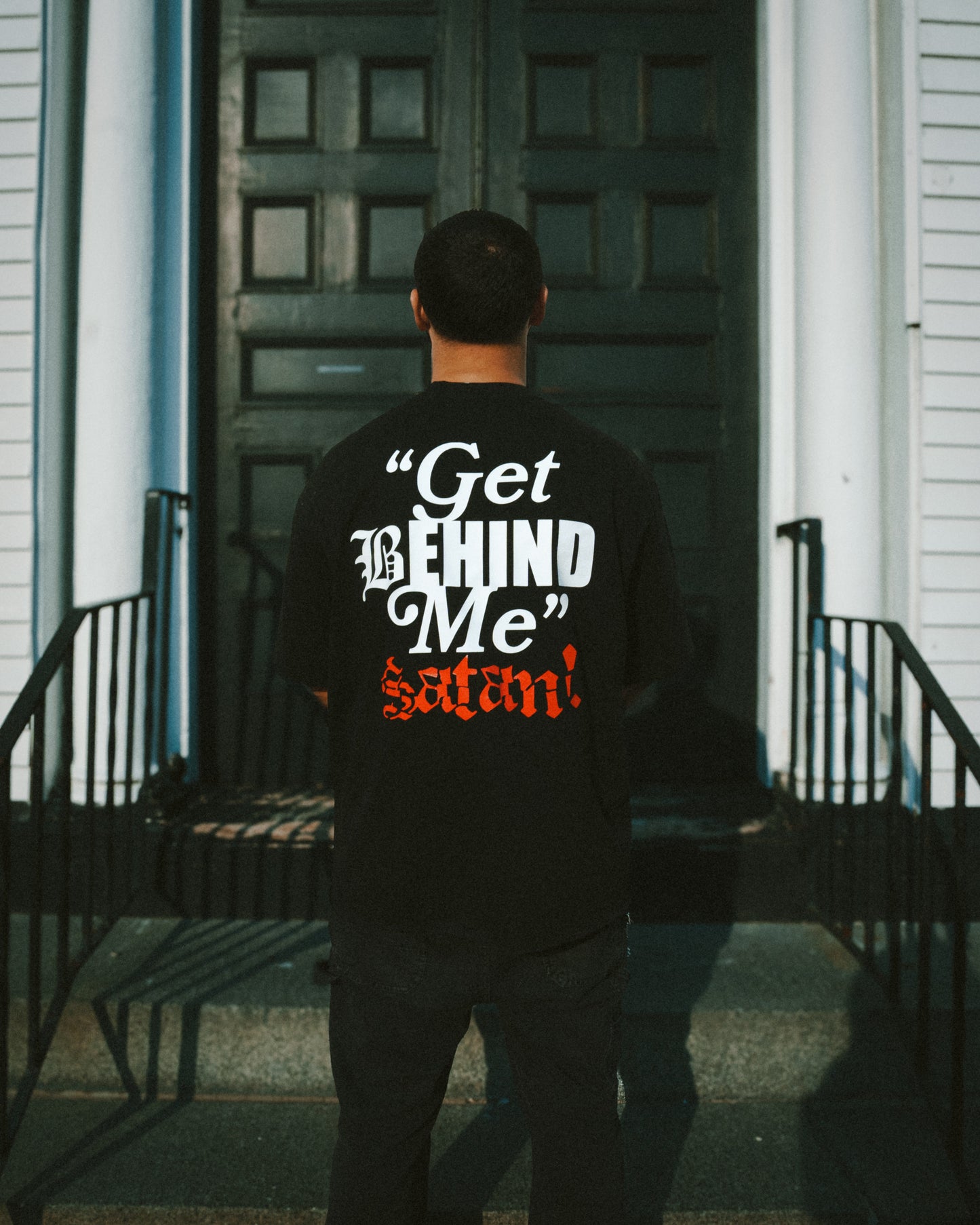 GET BEHIND ME SATAN